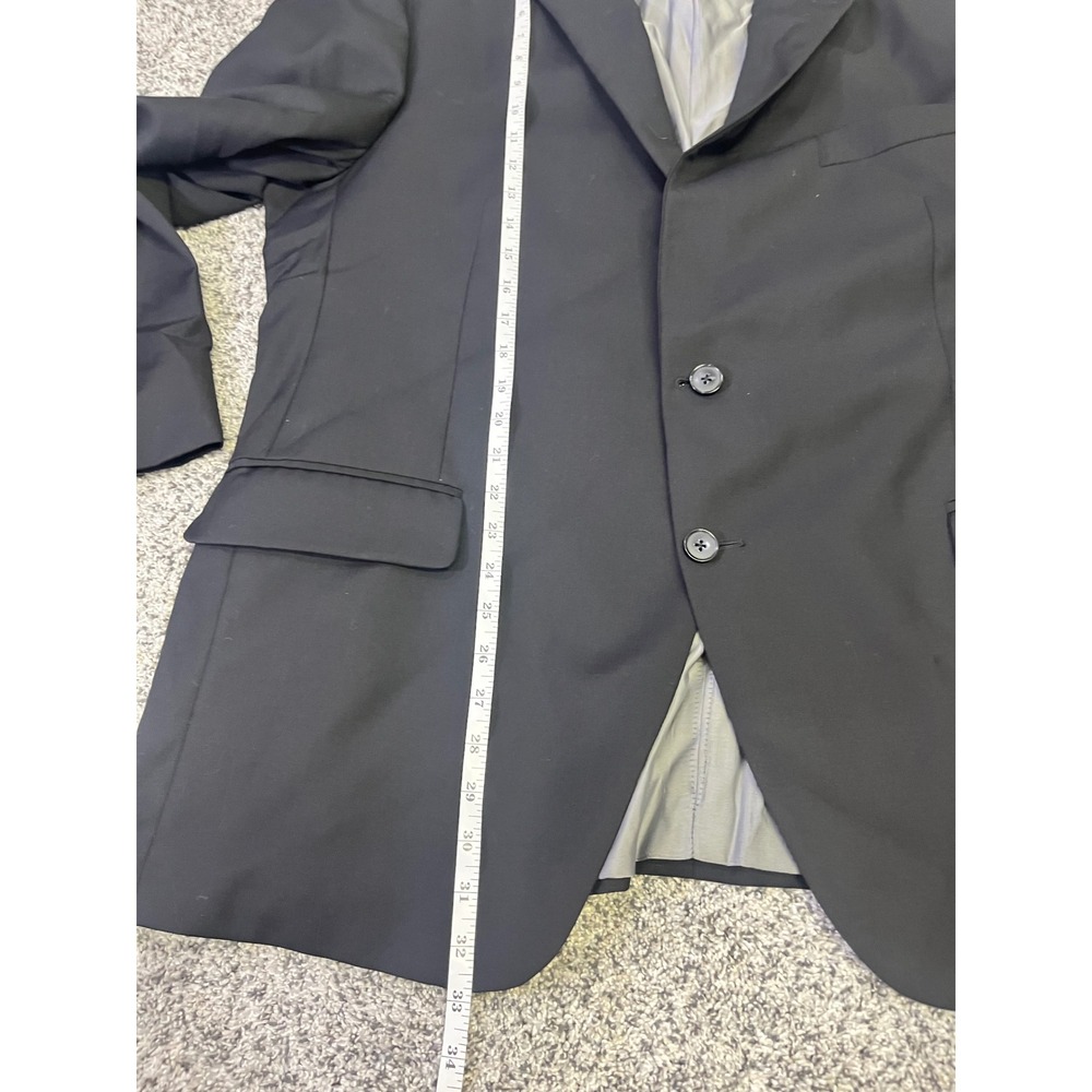 Peter Millar‎ Men's Black Blazer Jacket Business Casual Formal Suit Coat 44R - Picture 7 of 10